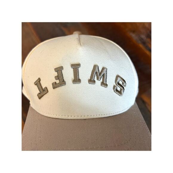 Swift Upside Down Lettering Hat Tan & Cream - Picture 2 of 6